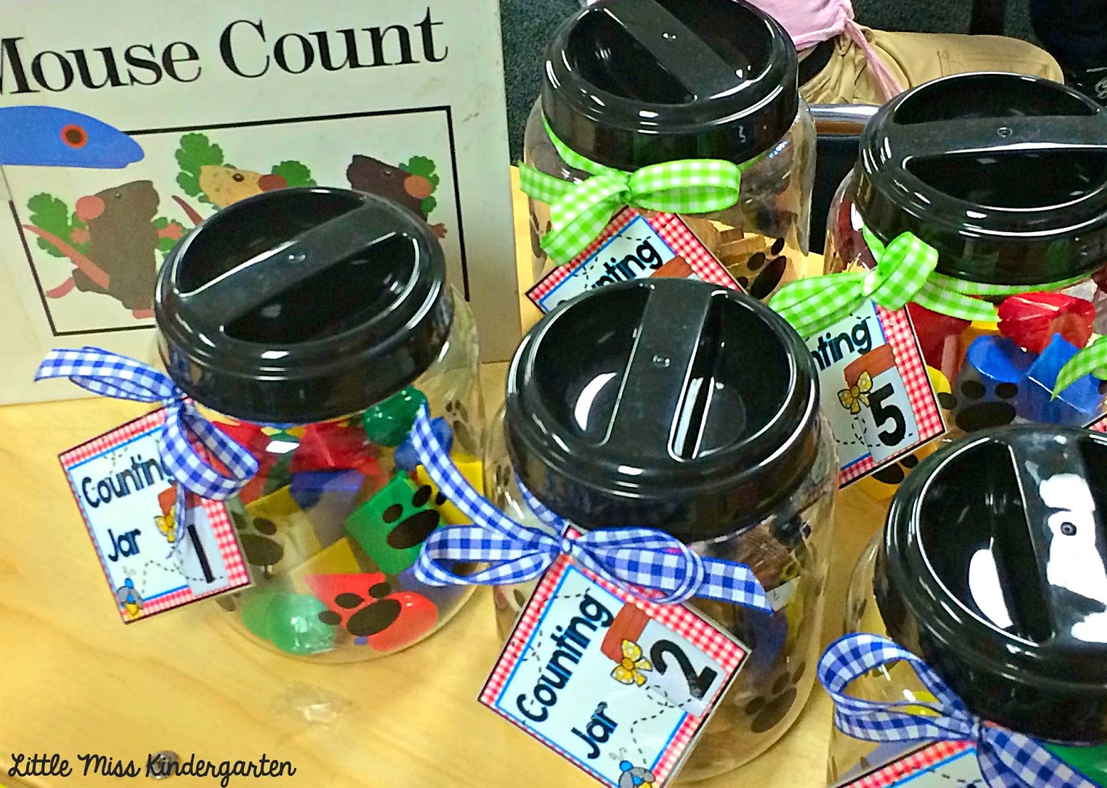 The Counting Jar 2 Freebie! Little Miss Kindergarten Lessons from
